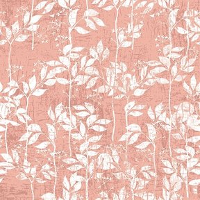 Ambiente Napkins Leaves Pattern Rose