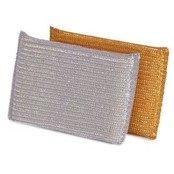 Casabella Gold-Silver Sponges 2 Pack