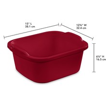 Plat-Rect-12Qt-11.4L -Rouge