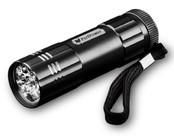 Flashlight-9-Led Black Included 3/AAA