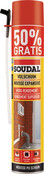 Soudal PU Filling Foam High Efficiency 750ml - 50% Free
