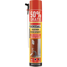 Soudal PU-Schaum hocheffizient – ​​500 + 250 ml