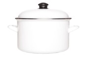 SALERNO Casserole Blanc 22cm 4.70 L