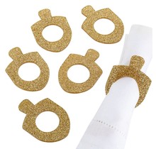 Waterdale Lucite Dreidel Serviette Ringen