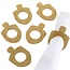 Waterdale Waterdale Lucite Dreidel Napkin Rings