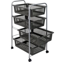 Metaltex Superjumbo Rack with 4 Baskets
