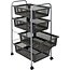 Metaltex Metaltex Superjumbo Rack mit 4 Körben