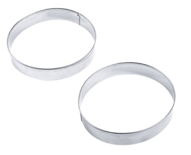 Hanukkah Koekjesuitsteker voor Oliebollen - Roestvrij Staal Donut Cookie Cutter - 2 Stuks Set Donut Cutter - The Kosher Cook