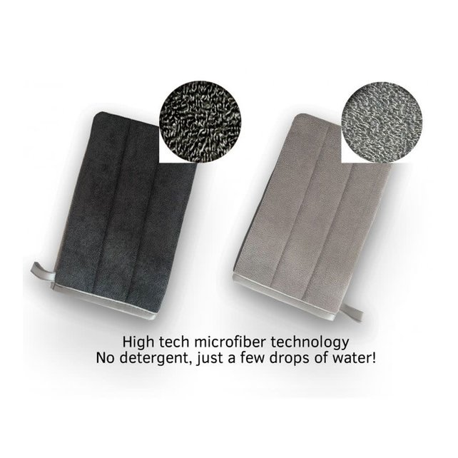 Hagerty-Mikrofaserhandschuhe zum Reinigen von Stahl, Chrom, Aluminium und Edelstahl