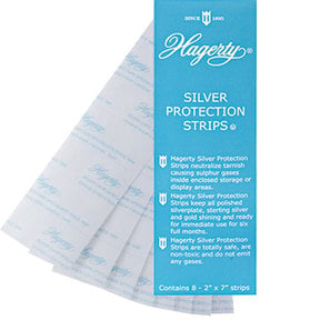 Hagerty Bandes de Protection Anti-ternissement pour Argent pour Rangement d'Argent P8 6 x 19 cm