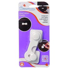 Dreambaby Loquet d'armoire en verre de sécurité pour enfants