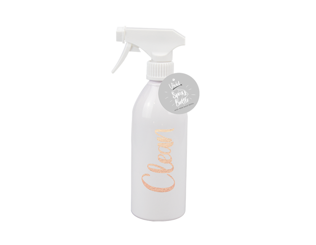 Spray Bottle With Rose Gold Label  500ml