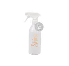 Flacon pulvérisateur avec étiquette en or rose 500 ml