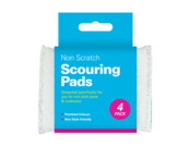 Pearl Non-scratch Scouring Pads - 4  Pack