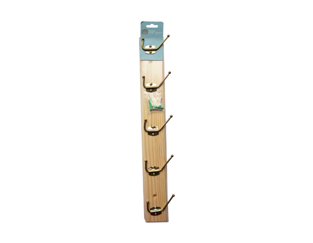 Wooden Coat Rack Includes Fittings