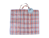 Mini-Einkaufstasche mit Karomuster