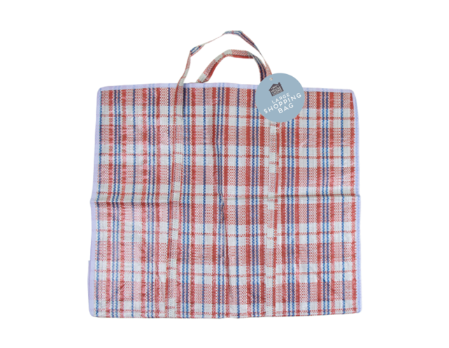 Mini Check Shopping Bag