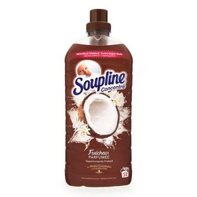 Soupline Concentrated Coconut Softener in Addition to Your Detergent 1.2 L 52 wa