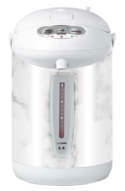 Le Chef Waterkoker met Pomp -  3.5L Marmer