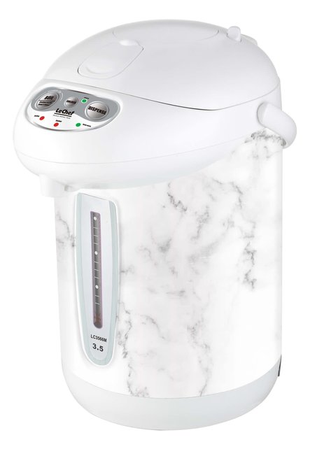 Le Chef Waterkoker met Pomp -  3.5L Marmer