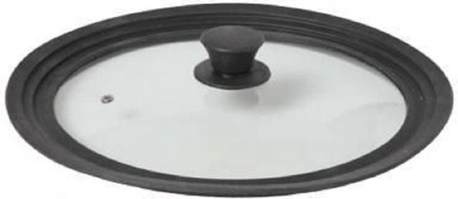 Tomado Metaltex Pannen Deksel Universal – 24/26/28 cm – Glas/Silikon