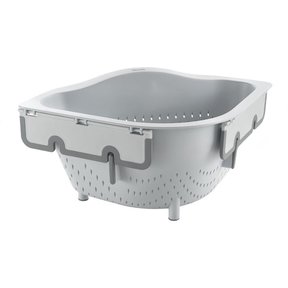 Metaltex - Égoutter sur - Passoire - Dans l'évier ou sur le comptoir