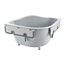 Metaltex - Drain On - Colander - In Sink Or On Countertop