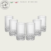 Bormioli Rocco Shot Tumblers America 20's 80 ml - 6 Pieces