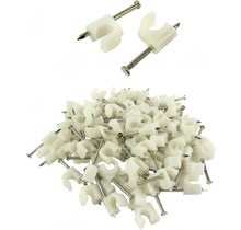 Aexit nail clips white 4mm 100 pieces