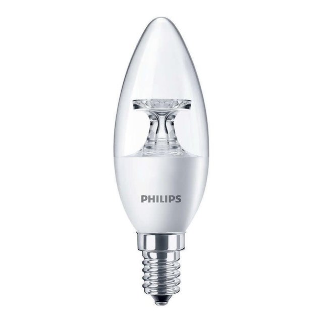 Philips Corepro LEDcandle E14 Crown Clear 4W 250lm - 827 Extra Warm White | Replaces 40W