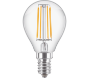 PHILIPS E14 LED Tropfenlampe 4.3W 470lm 2700K
