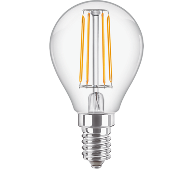 PHILIPS E14 LED Lampe Trophée 4,3W 470lm 2700K