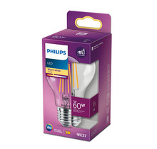 Philips E27 LED en forme de lampe à filament Filamentfäden 7W 2700K 806lm