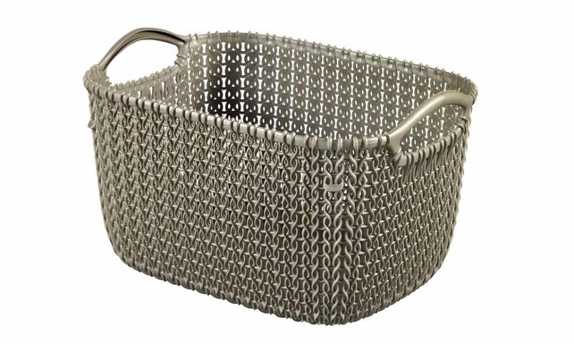 Curver Knit Mand S 8L Braun