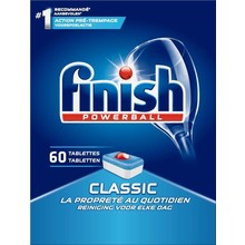 Finish Vaatwasser Classic Powerball - 60 tabletten