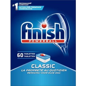 Finish Lave-vaisselle Classic Powerball - 60 comprimés