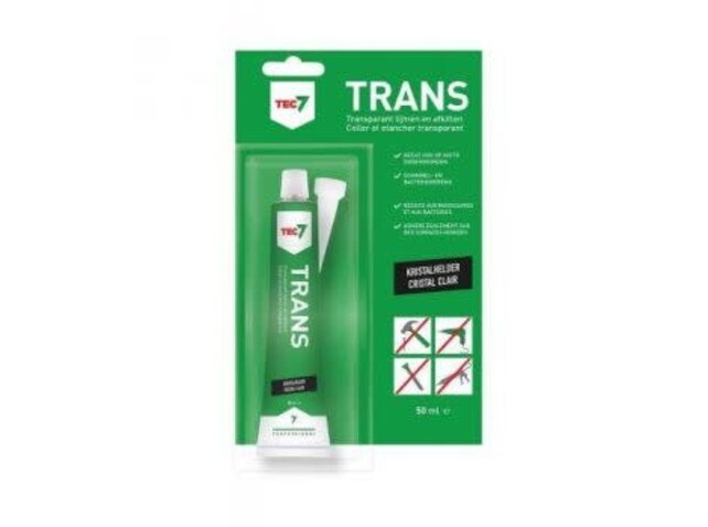 Tec7 Trans Transparant Universal Sealing Adhesive - 50ml