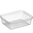 Sunware Sunware Quadratischer Korb A6 Transparent 18,8 x 14,7 x 6 cm