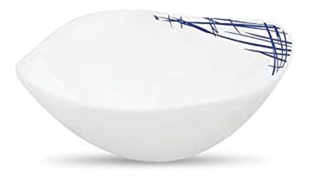 Brilliant La Opala Diva, Belladonna Serving Bowl