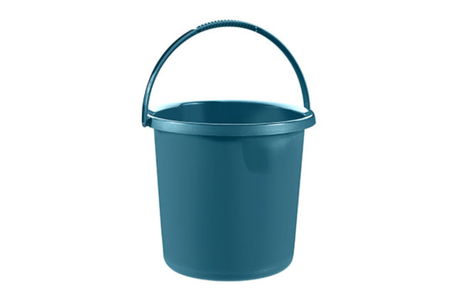 Seau Curver Essentials - 5L Bleu - Ø24 cm x h21,5cm