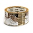 3 tiers Passover bowl silver plated/gold rim/wood gold nut knob