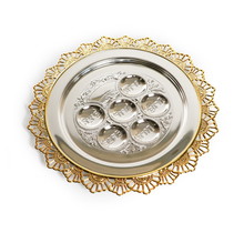 Plaque Paldinox Seder (Kaareh) Plaque Argent/Jante Or