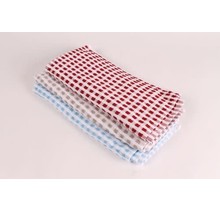 Torchon Damier 3 couleurs