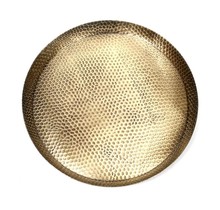 Paldinox Round Tray Hammered Nickel 29cm