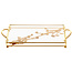 Brilliant Brilliant Glass tray Gold Flowers