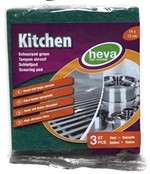 Sanding Pad Green Heva  3 Pcs