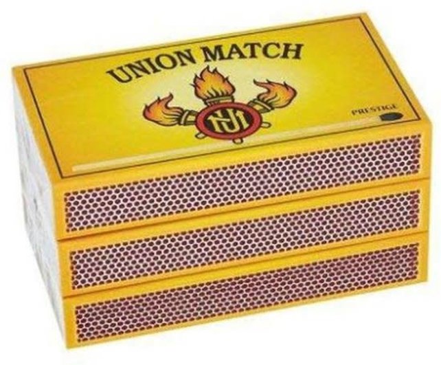 Union Match Matches Prestige Long - 3 x 45 matches