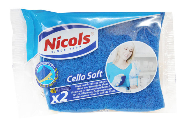 Schuurspons Cello Soft S-2 Nicols