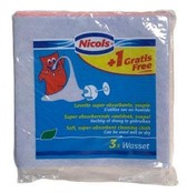 Nicols Super Absorbent Dishcloths 3+1