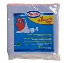 Nicols Super Absorberende Vaatdoeken 3+1